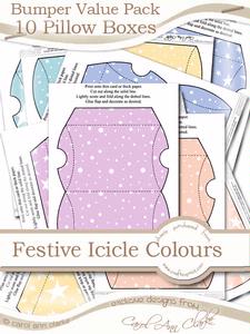 Bumper Value Pack - Christmas Pillow Boxes