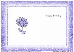 A5 Insert - Shabby Summertime Colours