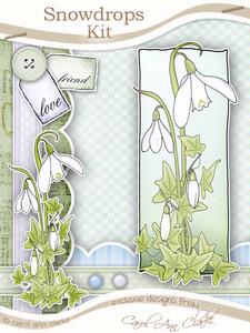 Snowdrops Kit with Step by Step Decoupage