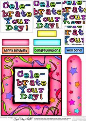 Celebrate Your Day Quick Card with Pyramage