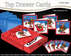 Image of cup368026_359 - 3D Top Drawer Xmas Rudolph Cards Bumper Kit