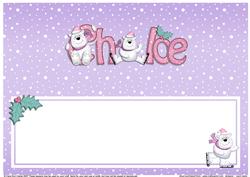 Xmas Chloe Matching Large Dl Insert