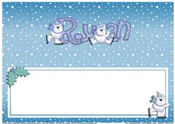 Xmas Ryan Matching Large Dl Insert