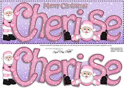 Xmas Large Dl Cherise Quick Card N 3D Decoupage