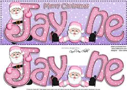 Xmas Large Dl Jayne Quick Card N 3D Decoupage