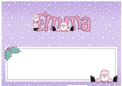 Xmas Emma Matching Large Dl Insert