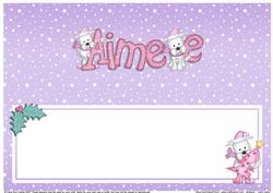 Xmas Aimee Matching Large Dl Insert