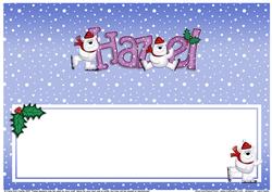 Xmas Hazel Matching Large Dl Insert