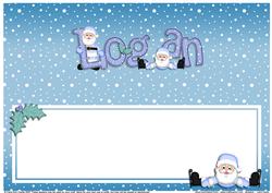 Xmas Logan Matching Large Dl Insert