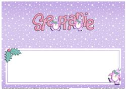 Xmas Stephanie Matching Large Dl Insert