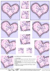 Funky Heart Twisted Pyramage