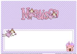 Birthday Madison Matching Large Dl Insert