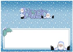 Xmas Hugo Matching Large Dl Insert