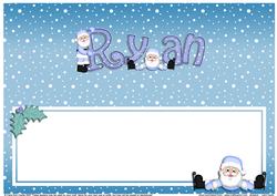 Xmas Ryan Matching Large Dl Insert
