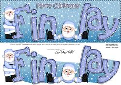 Xmas Large Dl Finlay Quick Card N 3D Decoupage