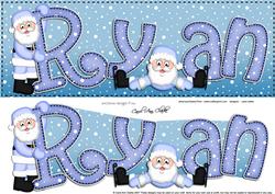 Xmas Large Dl Ryan Quick Card N 3D Decoupage