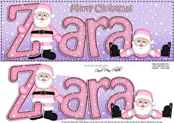Xmas Large Dl Zara Quick Card N 3D Decoupage