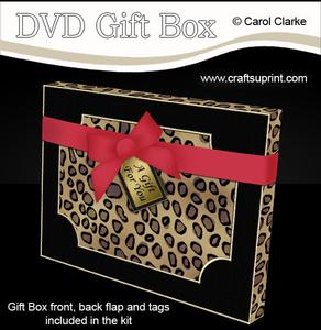 3D Animal Print Dvd or Console Game Gift Box Mini Kit