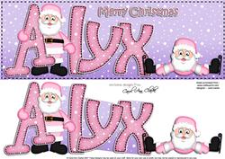 Xmas Large Dl Alyx Quick Card N 3D Decoupage