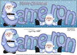 Xmas Large Dl Cameron Quick Card N 3D Decoupage