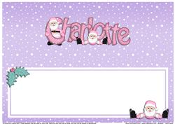Xmas Charlotte Matching Large Dl Insert