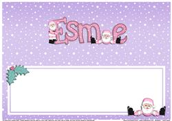 Xmas Esme Matching Large Dl Insert