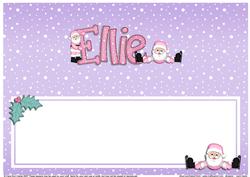 Xmas Ellie Matching Large Dl Insert