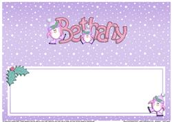 Xmas Bethany Matching Large Dl Insert