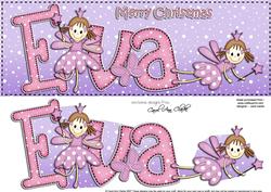 Xmas Large Dl Eva Quick Card N 3D Decoupage