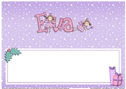 Xmas Eva Matching Large Dl Insert