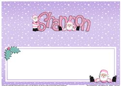 Xmas Shannon Matching Large Dl Insert