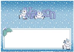 Xmas Mason Matching Large Dl Insert