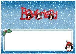Xmas Boyfriend Matching Large Dl Insert