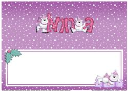 Xmas Anna Matching Large Dl Insert