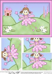 A5 Fairy Twinkletoes Pyramage Topper