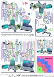 Retirement Gadgets Games N Gizmos Shell Edged Corner Stacker