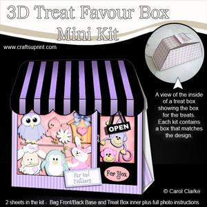 3D Little Pet Shop Treat or Favour Box Mini Kit