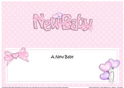 New Baby Matching Large Dl Insert