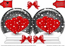 Valentines Love Globe