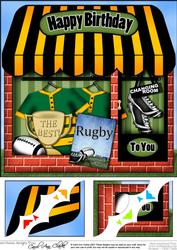 8 x 8 the Little Rugby Shop Topper