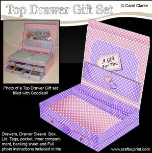 3D Spotty Dotty Top Drawer Gift Set Kit