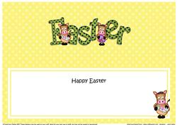 Gigi Horse Large Dl Easter Matching Large Dl Insert