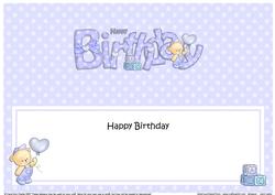 Birthday Large Dl Matching Large Dl Insert