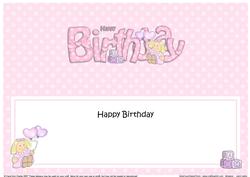 Birthday Large Dl Matching Large Dl Insert