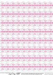 Pretty Digital Ribbons with Lace Edge