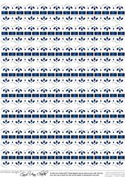Pretty Digital Ribbons with Lace Edge