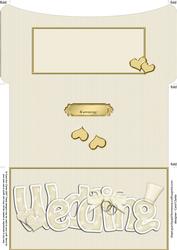 Wedding Money or Gift Wallet and Card