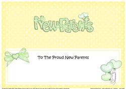 New Parents Matching Large Dl Insert
