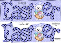 Large Dl Easter Quick Card N 3D Decoupage