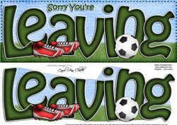 Sorry You're Leaving Large Dl with 3D Decoupage